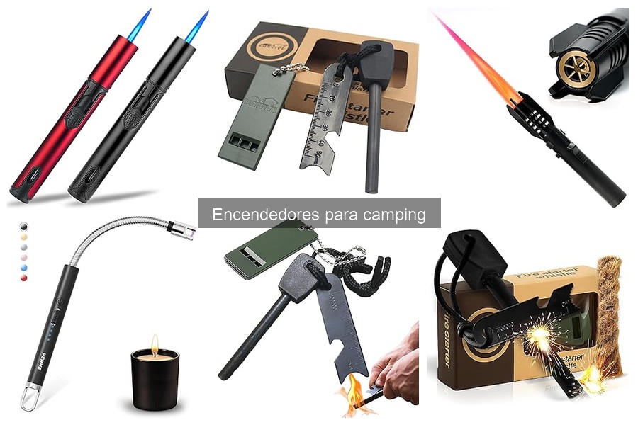 Ventajas de los encendedores de camping frente a fósforos