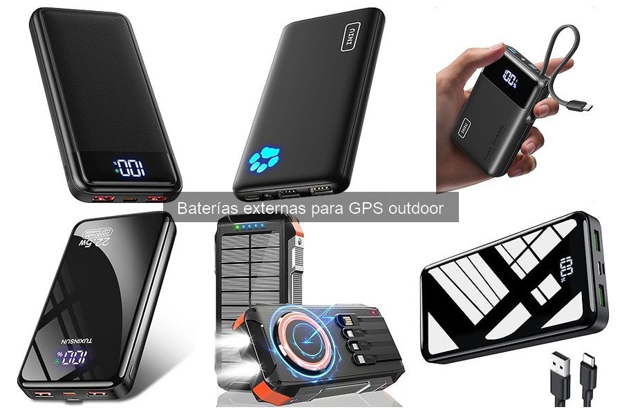 Ventajas de usar baterías externas para GPS outdoor
