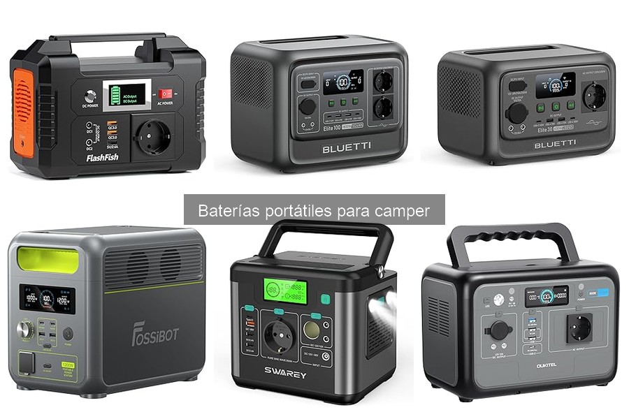 Ventajas de usar baterías portátiles en campers