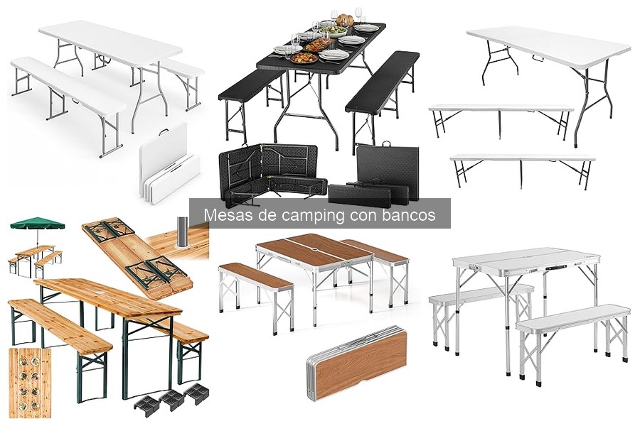 Ventajas de usar mesas de camping con bancos para tu aventura