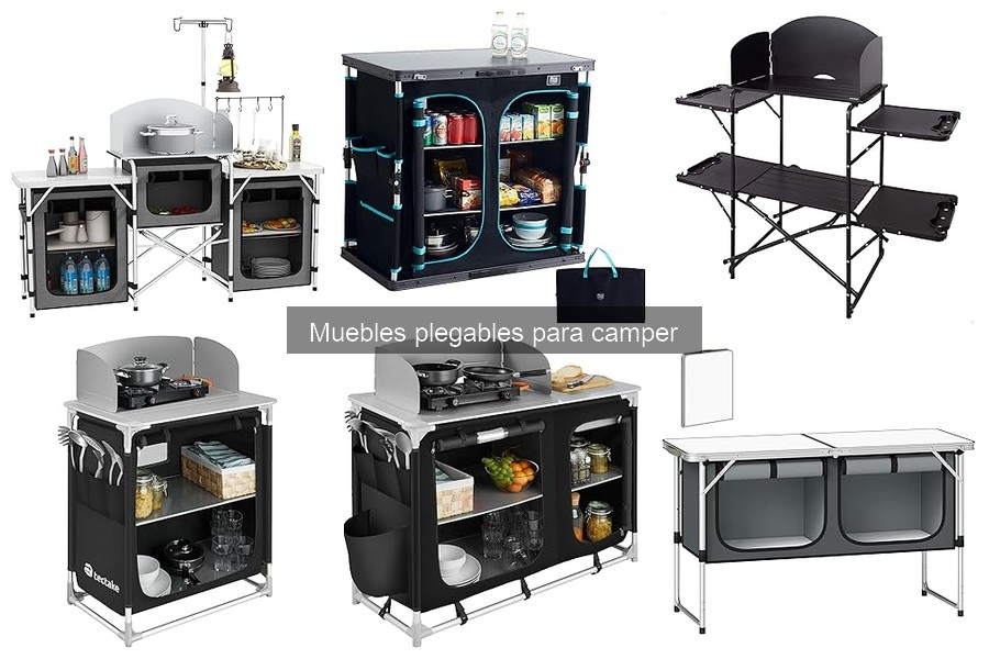 Ventajas de usar muebles plegables en campers