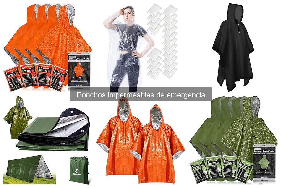 Ventajas de Usar un Poncho Impermeable de Emergencia