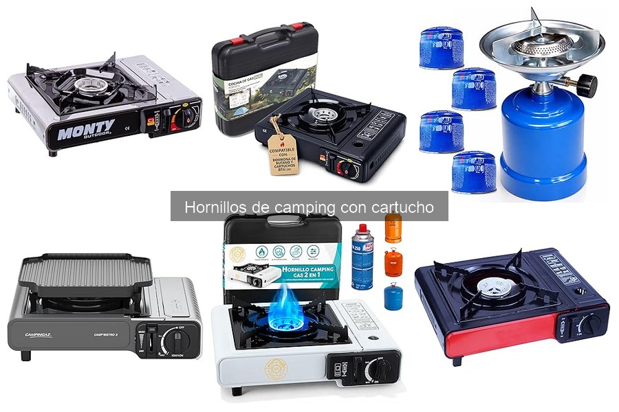 Ventajas y desventajas de hornillos de camping de cartucho