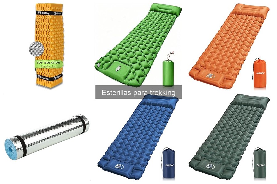 Ventajas y desventajas de las esterillas para trekking