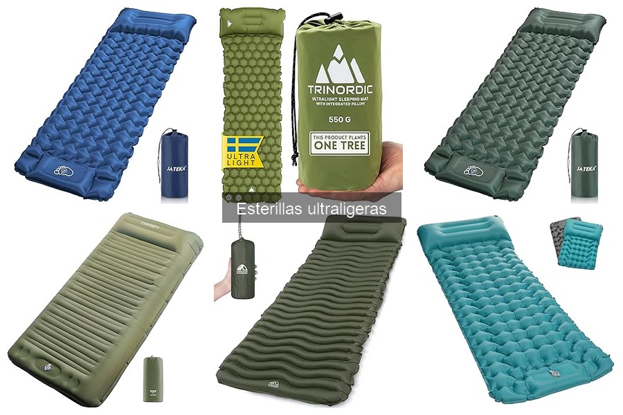 Ventajas y desventajas de las esterillas ultraligeras