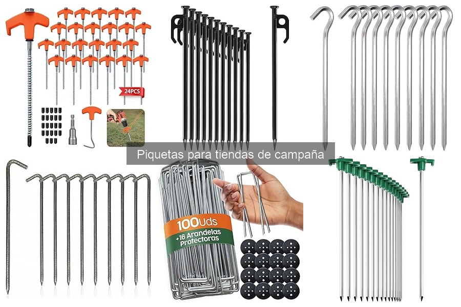 Ventajas y desventajas de las piquetas de aluminio para camping