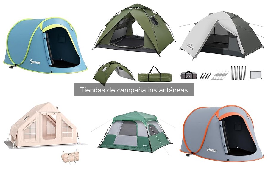 Ventajas y desventajas de las tiendas de campaña instantáneas