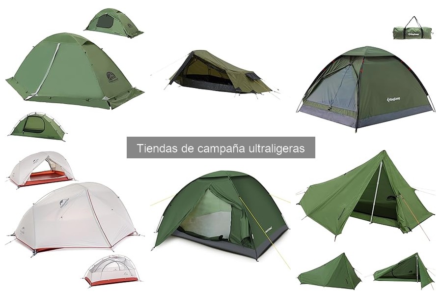 Ventajas y desventajas de las tiendas de campaña ultraligeras