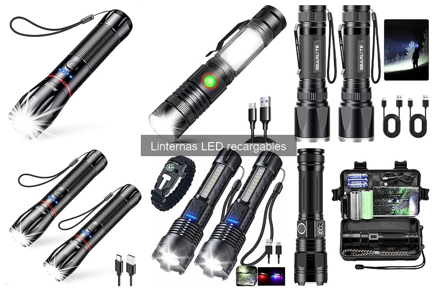 Ventajas y desventajas de linternas LED recargables