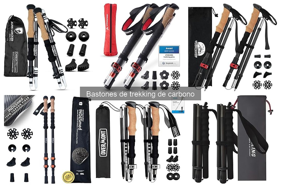 Ventajas y desventajas de los bastones de trekking de carbono