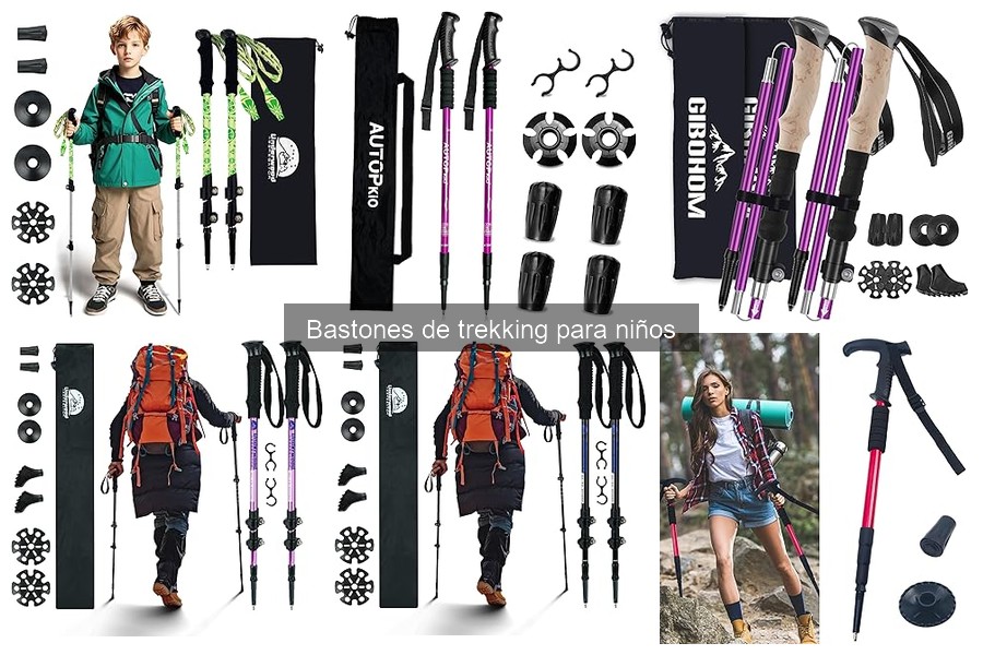 Ventajas y desventajas de los bastones de trekking para niños