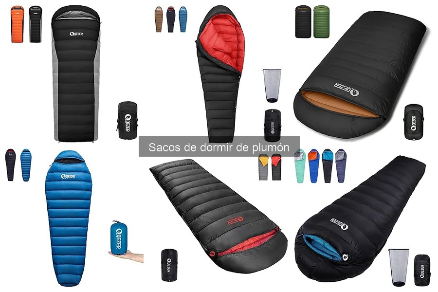 Ventajas y desventajas de los sacos de dormir de plumón