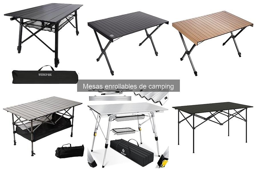Ventajas y desventajas de mesas enrollables de camping