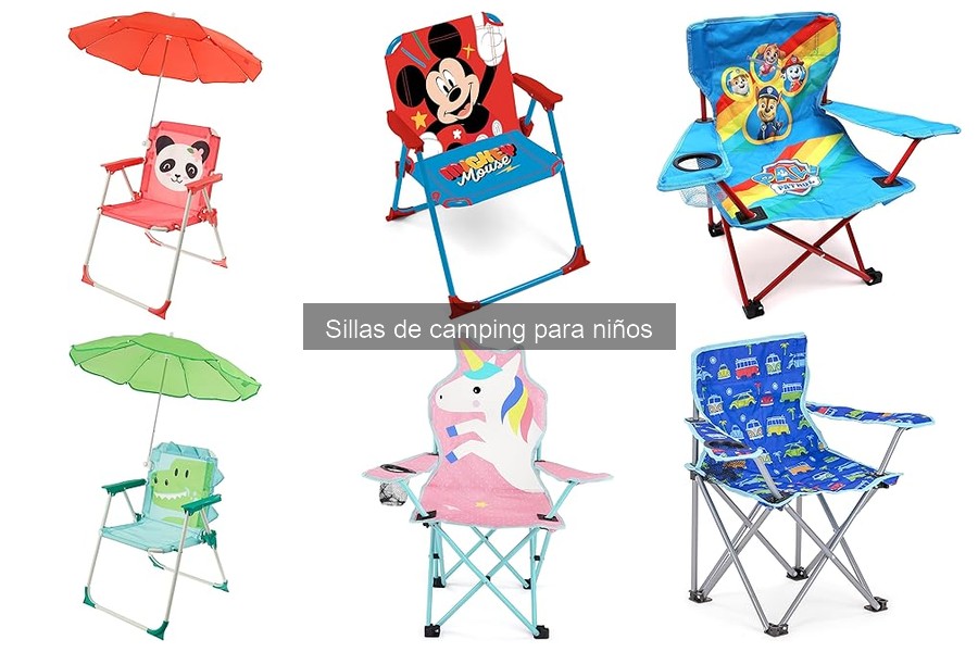 Ventajas y desventajas de sillas de camping plegables para niños