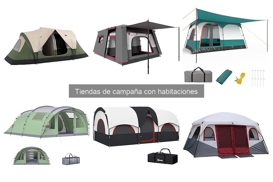 Ventajas y desventajas de tiendas de campaña con habitaciones