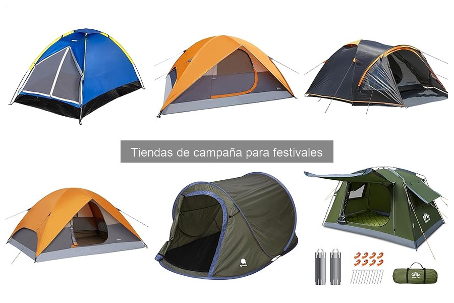 Ventajas y Desventajas de Tiendas de Campaña en Festivales