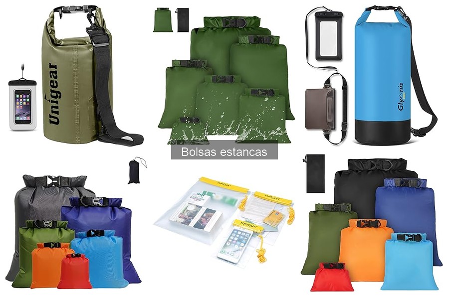 ** Ventajas y desventajas de usar bolsas estancas en camping