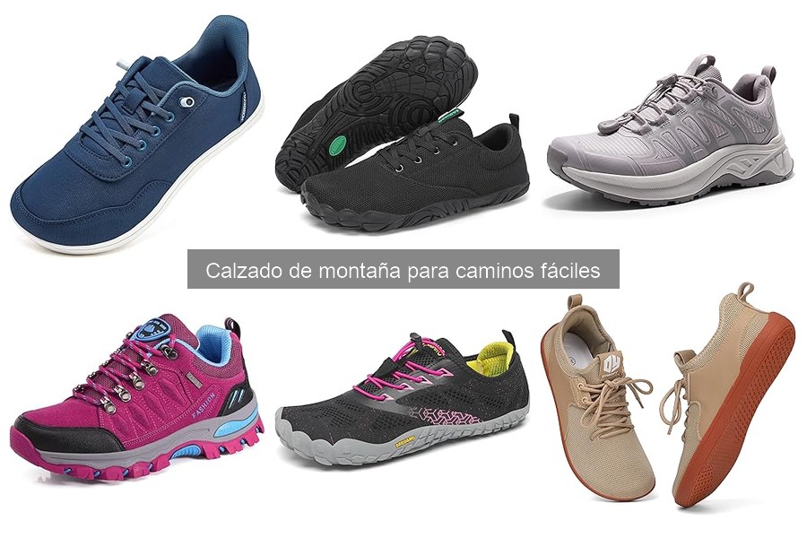 Ventajas y desventajas del calzado de montaña en caminos fáciles
