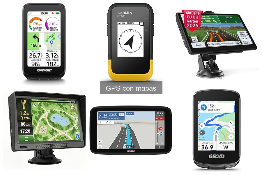 Ventajas y desventajas del GPS con mapas en el campo