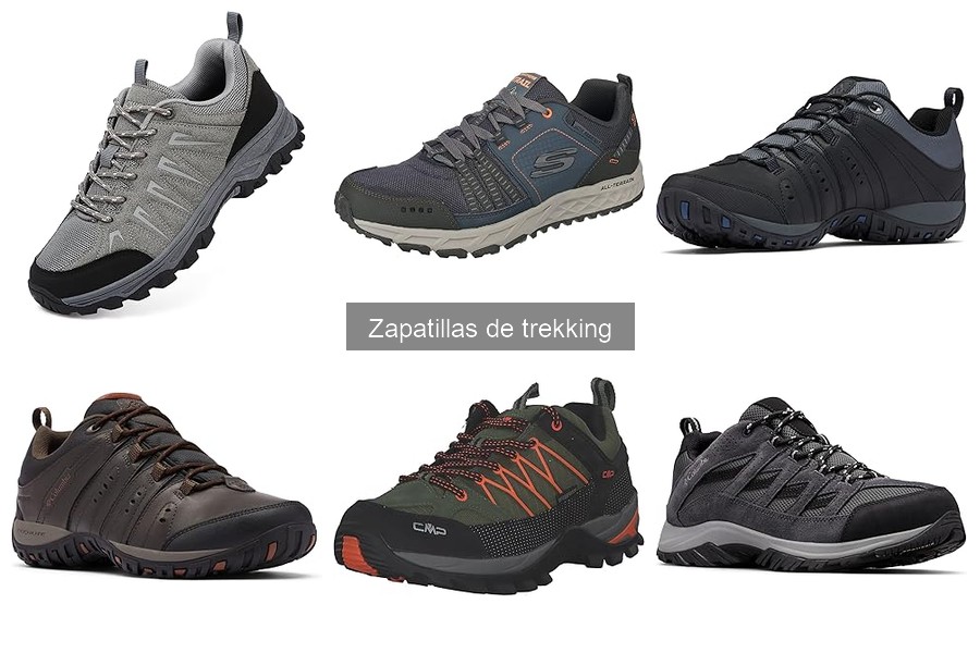 Zapatillas de trekking más ligeras para senderismo: comparativa